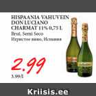 Allahindlus - HISPAANIA VAHUVEIN
DON LUCIANO
CHARMAT