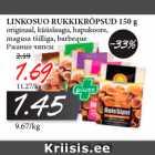 Allahindlus - LINKOSUO RUKKIKRÕPSUD 150 g