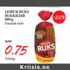 Магазин:Maksimarket, Konsum, AjaO,Скидка:Ржаной хлеб