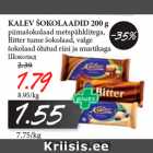 Магазин:Maksimarket, Konsum, AjaO,Скидка:Шоколад