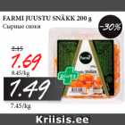 FARMI JUUSTU SNÄKK 200 g