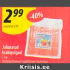 Allahindlus - Jahutatud krabipulgad 1 kg