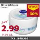 Allahindlus - Nivea Soft kreem
200 ml