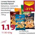 Lorenz Naturals
kartulikrõpsud