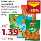 Taff el kaetud
maapähklid