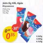 Allahindlus - Jäätis Big Milk, Algidа Choko, 63 g, Fruit,78g,
Trio,56g