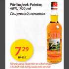 Allahindlus - Piiritusjook Pointer,40%,700 ml