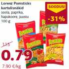 Магазин:Comarket,Скидка:Картофельные закуски
