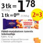 Магазин:Selver,Скидка:Орехово-ягодный батончик с темным шоколадом