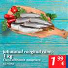 Jahutatud roogitud räim, 1 kg