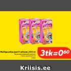Multipuuvilja jook Fruitland, 200 ml