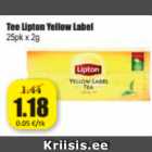 Чай Lipton Yellow Label