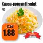 Капустно-морковный салат кг