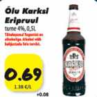 Õlu karksi Eripruul tume 4%, 0,5 l