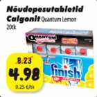 Nõudepesutabletid Calgonit Quantum Lemon 20tk