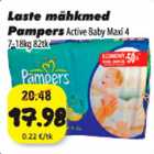 Mähkmed - Laste mähkmed Pampers Active Baby Maxi 4 7-18kg, 82tk