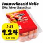 Juustuviinerid Valla 500g
