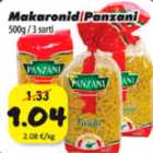 Makaronid Panzani 500g/3 sorti