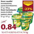 Лапша Knorr, картофельное пюре Knorr