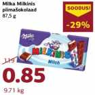 Milka Milkinis
piimašokolaad
87,5 g