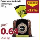 Магазин:Comarket,Скидка:Черный хлеб Fazer