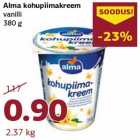 Alma kohupiimakreem
vanilli
380 g