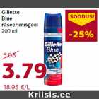 Gillette
Blue
raseerimisgeel
200 ml