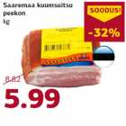 Saaremaa kuumsuitsu
peekon
kg