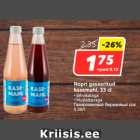 Nopri gaseeritud
kasemahl, 33 cl

