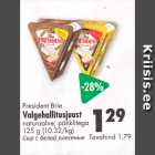 Presideent Brie Valgehallitusjuust 