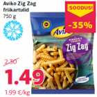 Aviko Zig Zag
friikartulid
750 g