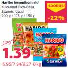 Жевательная резинка Haribo