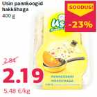 Usin pannkoogid
hakklihaga
400 g