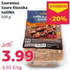 Saaremaa
Saare Klassika
šašlõkk
600 g