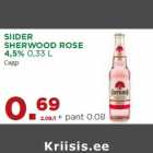 Allahindlus - SIIDER
SHERWOOD ROSE