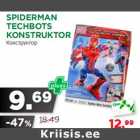SPIDERMAN
TECHBOTS
KONSTRUKTOR