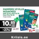 PAMPERS VP PLUS
MÄHKMED