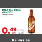 Alkohol - HELE ÕLU ŽIGULI 
4,6% 0,5 L