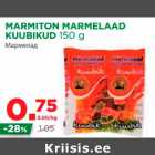 Allahindlus - MARMITON MARMELAAD 
KUUBIKUD 150 g 