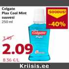 Colgate
Plax Cool Mint
suuvesi
250 ml