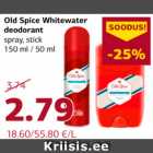 Allahindlus - Old Spice Whitewater
deodorant