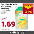 Palmolive Naturals
Milk&Honey
vedelseep
