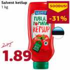 Salvest ketšup
1 kg