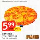 Пицца с сосисками