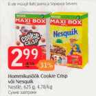 Hommikusöök Cookie Crisp või Nesquik