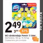 WC-värskendaja Power 5 Lime