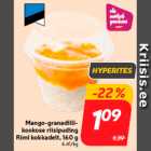 Allahindlus - Mango-granadilli-kookose
riisipuding
Rimi kokkadelt, 160