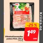 Нарезанный копченый
бекон Rimi, 250 г