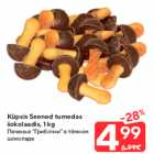 Küpsis Seened tumedas šokolaadis, 1 kg