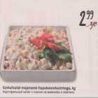 Kartulisalat majoneesi-hapukoorekastmega, kg